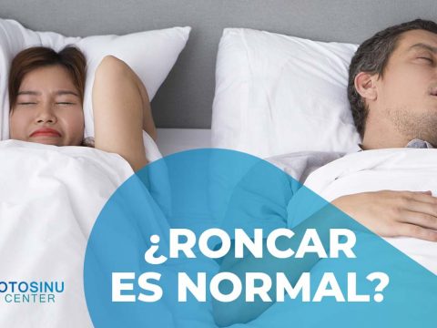 Roncar es normal